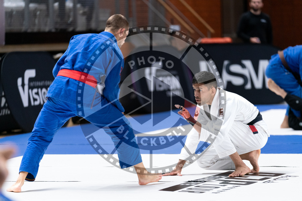 20241012PBB1489 | Athletes compete during the AJP Tour Europe Continental Jiu-Jitsu Professional Championship on October 12, 2024 in Almere near Amsterdam, Netherlands. © Chiara Dazi / photoblackbelt