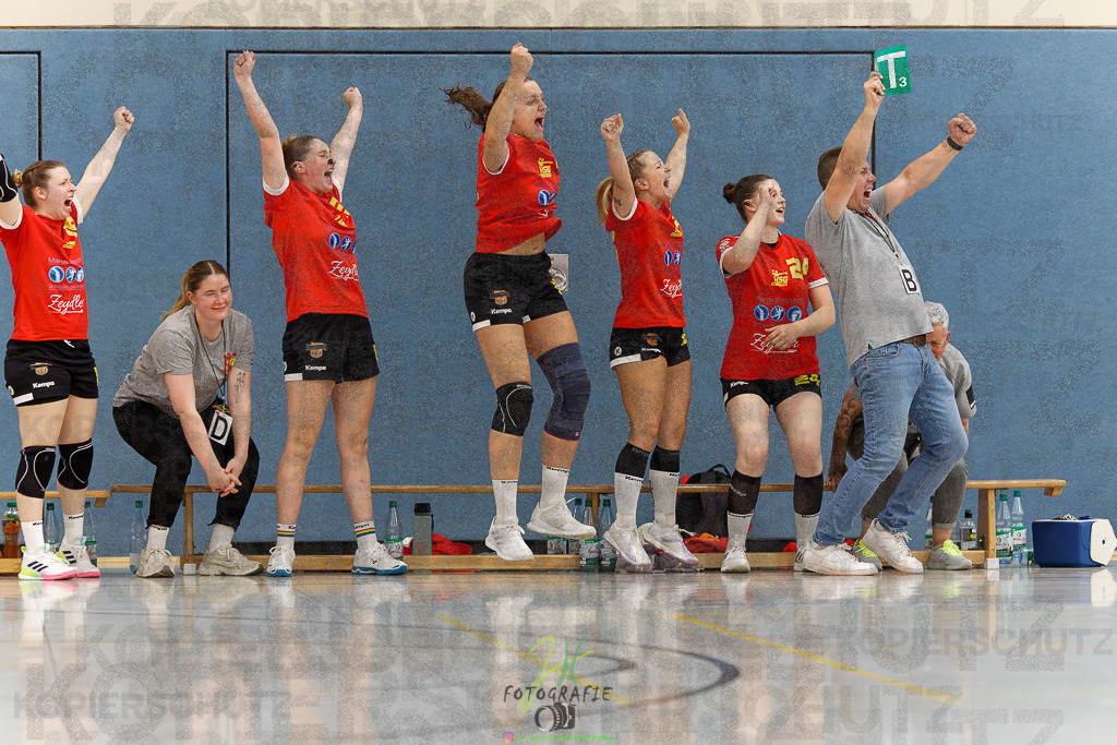 HSG Wettenberg - HSG Lumdatal | Wiederholungs-/Entscheidungsspiel um die Meisterschaft in der Frauen Oberliga Mitte und Aufstieg in die RegionalligaHSG Wettenberg - HSG Lumdatal am 11.05.2025 in Launsbach (Wettenberg) (Halle GS Launsbach (Wettenberg))Photo © 2025 - Jörg Heinrich - Realisiert mit Pictrs.com