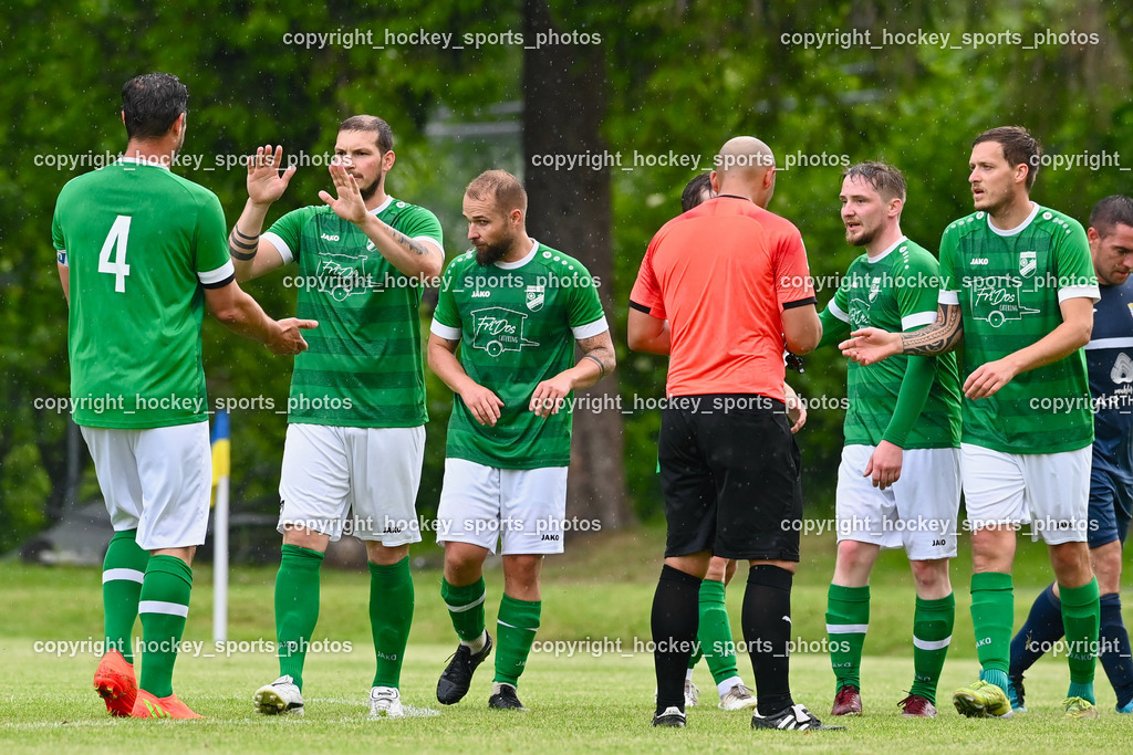 SV Malta vs. SV Rapid Feffernitz 3.6.2023 | Jubel SV Rapid Feffernitz, #4 Markus MikI #8 Bernd Traar, #27 Michael Torschütze, #19 Franz Zussner, #5 Sebastian Rassi