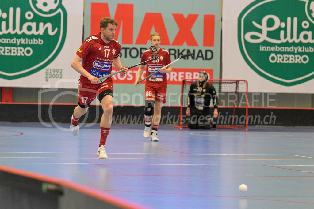 Lillan IBK vs Strängnäs IBK - 17. März 2024 | Lillan IBK vs Strängnäs IBK
Idrottshuset Örebro, Arenahallen, Örebro
Kalle Karlsson K (#17 Strängnäs IBK).
Bild: Sportfotografie Markus Aeschimann | www.markus-aeschimann.ch - Realisiert mit Pictrs.com