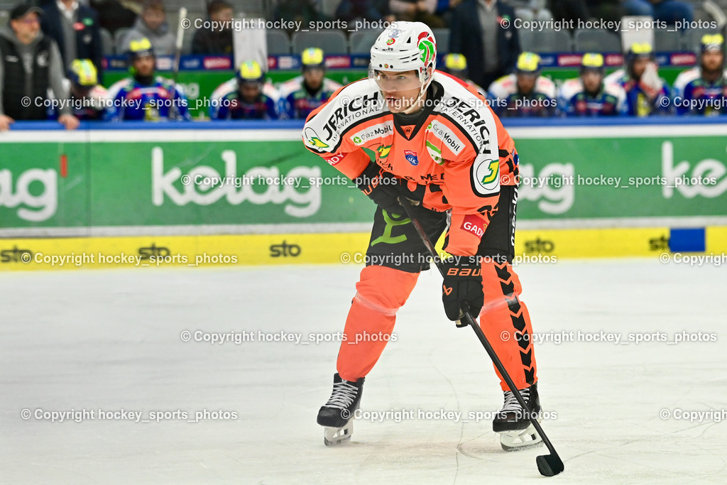 EC IDM WÄRMEPUMPEN VSV vs. MOSER MEDICAL GRAZ99ERS | #23 Kevin Roy Graz 99ers, EC IDM WÄRMEPUMPEN VSV vs. MOSER MEDICAL GRAZ99ERS, EC IDM WÄRMEPUMPEN VSV vs. MOSER MEDICAL GRAZ99ERS am 12.03.2026 in Villach (Stadthalle Villach), Austria, (Photo by Bernd Stefan)