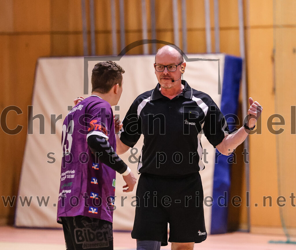 2024-11-24_092_SpVgg_Altenerding_gegen_ASV_Dachau | Erding, Deutschland, 24.11.2024:Handball, Bezirksoberliga Männer 2024 / 2025, 8. Spieltag, SpVgg Altenerding gegen ASV Dachau, Endergebnis: 30:23Moritz Sturm (SpVgg Altenerding, #23)Foto: Christian Riedel / fotografie-riedel.net