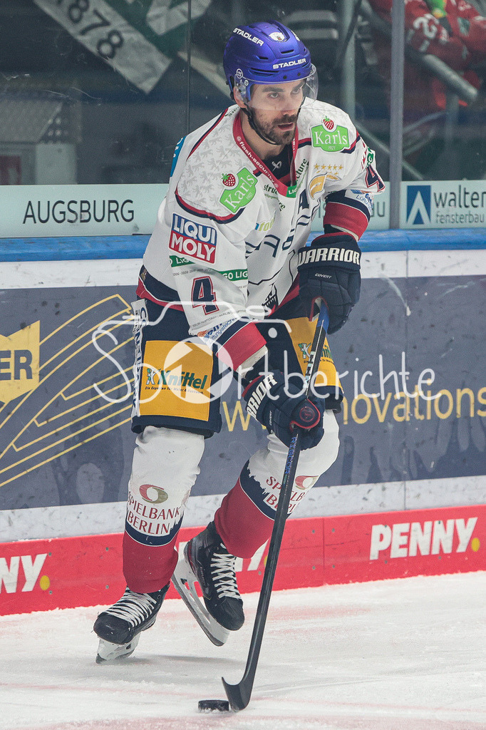Augsburger Panther - Eisbaeren Berlin | Morgan ELLIS (EBB #4) am Puck