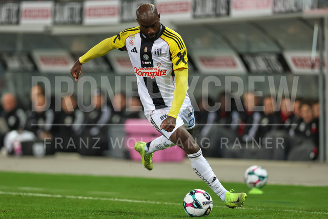UEFA Europa League 2025/26: SK Sturm Graz vs SK Brann | Graz, Austria, 29.JAN.26 - SOCCER - UEFA Europa League, SK Sturm Graz vs SK Brann Bergen. The image shows Samuel Adeniran (Lask).