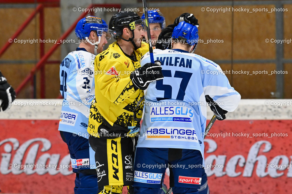 EC Spittal Hornets vs. ESC Steindorf 7.12.2022 | #26 Wilblinger Lucas, #57 Wilfan Franz, #33 Wiedergut Andreas