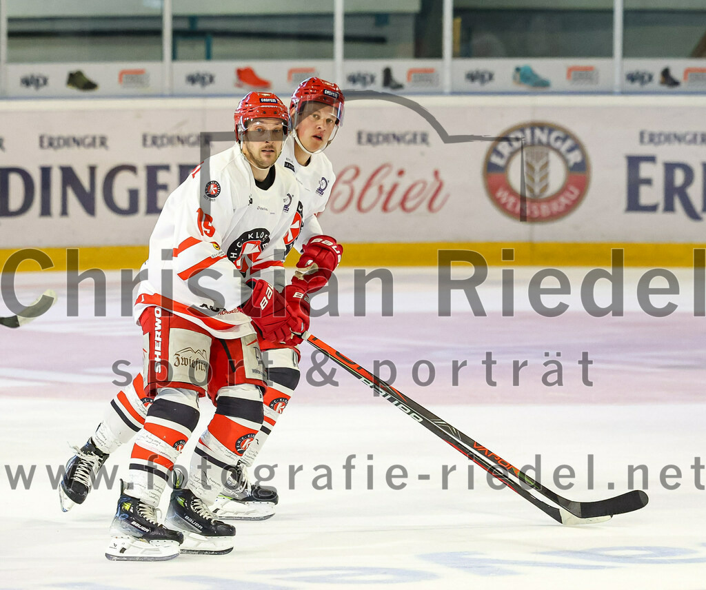 2023-09-10_121_TSV_Erding_gegen_EHC_Klostersee | Erding, Deutschland, 10.09.2023:
Eishockey, Bayernliga 2023 / 2024, Testspiel, TSV Erding gegen EHC Klostersee, Endergebnis: 10:1

Jan Fiedler (EHC Klostersee, #15)

Foto: Christian Riedel / fotografie-riedel.net