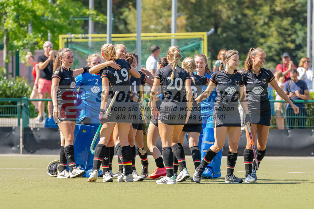 HK_20230823_103937 | 4 Nations Tournament Spiel um Platz 1 ( WU21 ) Germany - Spanien am 23.8.2023 DHC Düsseldorf, Düsseldorf ,