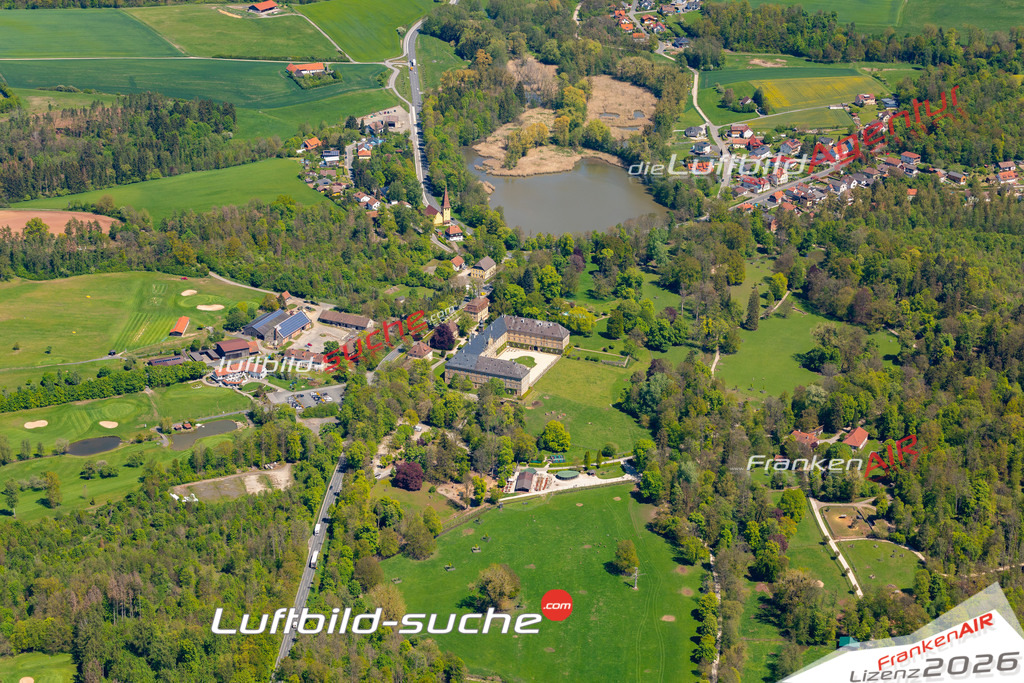 Das Luftbild der Stadt Tambach wurde 2019 vom Flugzeug heraus erstellt (keine Drohne) Aufnahmehöhe ca.400 Meter- hohe Auflösung- beste Druck-Qualität garantiert!