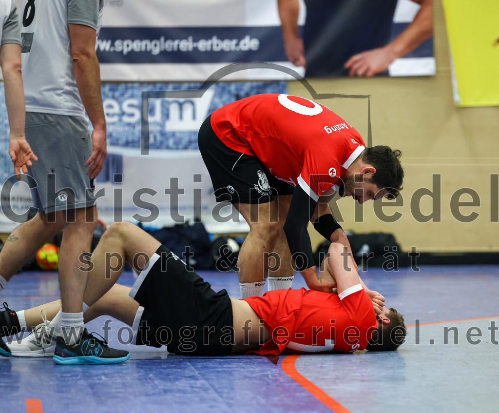 2023-04-01_030_SV_Anzing_gegen_TuS_Prien | Anzing, Deutschland, 01.04.2023:
Handball, Bezirksliga 2022 / 2023, 12. Spieltag, SV Anzing gegen TuS Prien, Endergebnis: 

Foto: Christian Riedel / fotografie-riedel.net