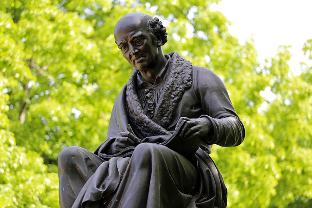 Foto: Leipzig - Hahnemann-Denkmal von Friedrich Wilhelm Steinhäuser | Das Team hinter BILDLEXIKON LEIPZIG bündelt historische wie aktuelle Informationen über die Stadt Leipzig in Text und Bild auf einer Plattform und stellt diese der interessierten Öffentlichkeit zur Verfügung.