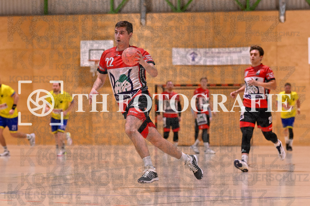 GER, SG Maulburg/Steinen - SG Allensbach/Dettingen, Handball, Landesliga Suedbaden, 2. Spieltag, Saison 2024/2025, 28.09.2024 | Niklas Ahrens (SG Maulburg/Steinen, #22)GER, SG Maulburg/Steinen - SG Allensbach/Dettingen, Handball, Landesliga Suedbaden, 2. Spieltag, Saison 2024/2025, 28.09.2024Foto: TH Fotografie/Thomas Hess