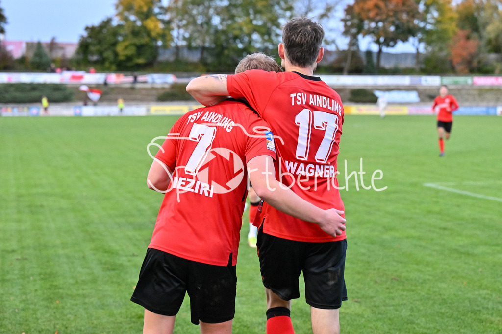 TSV Aindling - SC Oberweikertshofen | Jubel nach 1-0