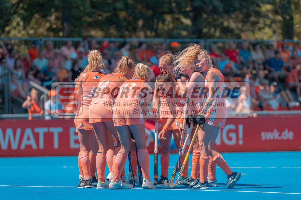 HK_20230711_101137 | Euro Hockey WU18 Spain vs Netherlands Championship Girls &amp; Boys am 11.7.2023 CHTC , Krefeld ,