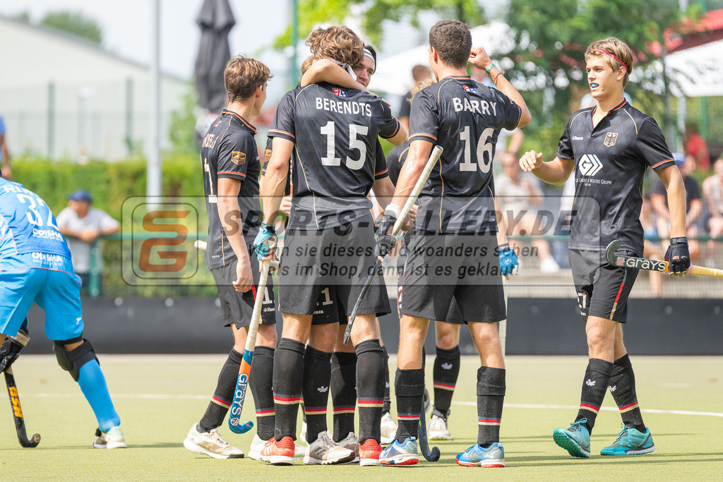 HK_20230822_103736 | 4 Nations Tournament Spiel um Platz 1 ( MU21 ) Indien - Germany am 22.8.2023 DHC Düsseldorf, Düsseldorf ,