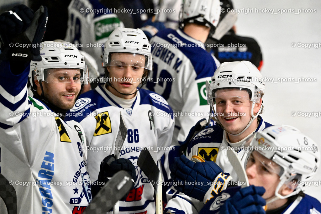 ESC SPARKASSE STEINDORF vs. UECR Huben  | #86 Gruber Marco UECR EISBÄREN HUBEN, #13 Wibmer Flavio UECR EISBÄREN HUBEN, #91 Gasser Sandro UECR EISBÄREN HUBEN, ESC SPARKASSE STEINDORF vs. UECR Huben , ESC SPARKASSE STEINDORF vs. UECR Huben  am 06.02.2026 in Steindorf (Ossiachersee Halle), Austria, (Photo by Bernd Stefan)
