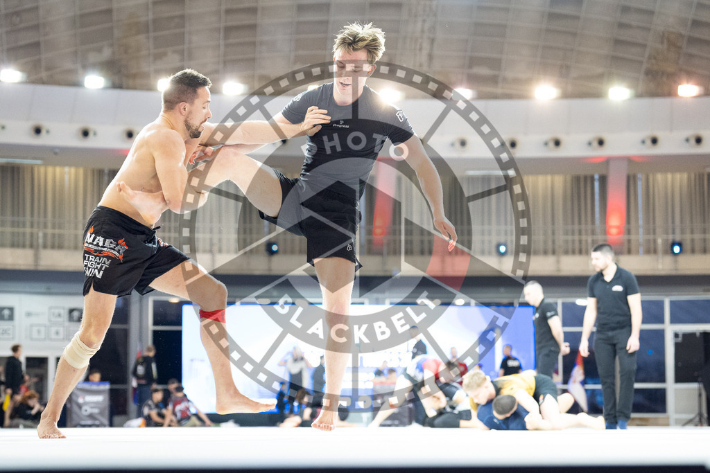 20260214PBB0977 | Fighters compete during the ADCC European Trials  competition day 1 in Belgrade, Serbia, on February 14, 2026.