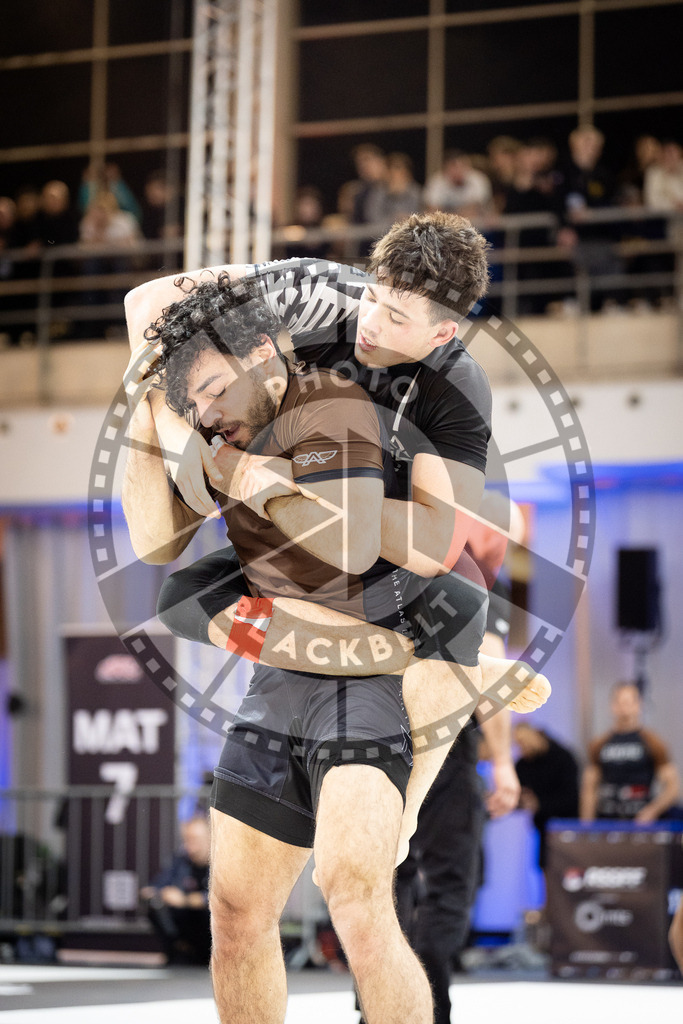 20260214PBB4172 | Fighters compete during the ADCC European Trials  competition day 1 in Belgrade, Serbia, on February 14, 2026.