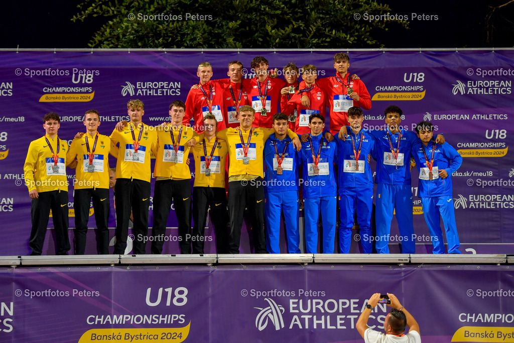 U18 EM - Tag 4_216 | European Athletics U18 Championships am 21.07.2024 in Banska Brystica;Foto: Kai Peters - Realisiert mit Pictrs.com