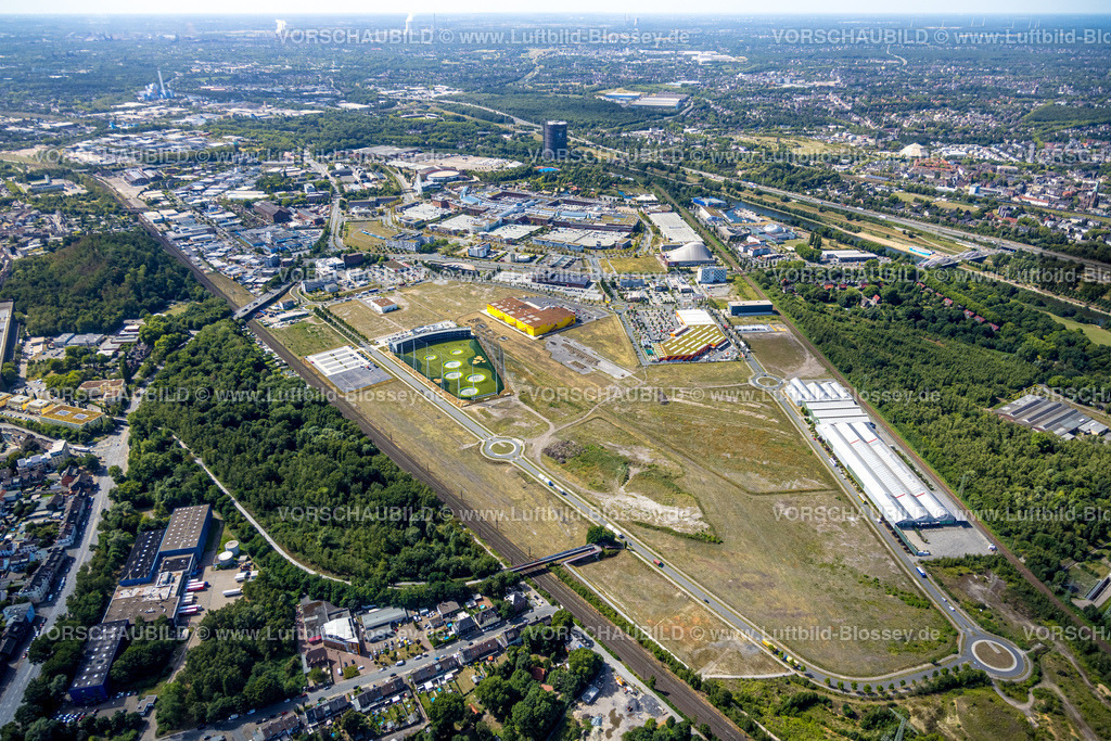 Oberhausen220800837 | Luftbild, Westfield Centro Oberhausen, Gasometer, Topgolf Anlage, Borbeck, Oberhausen, Ruhrgebiet, Nordrhein-Westfalen, Deutschland