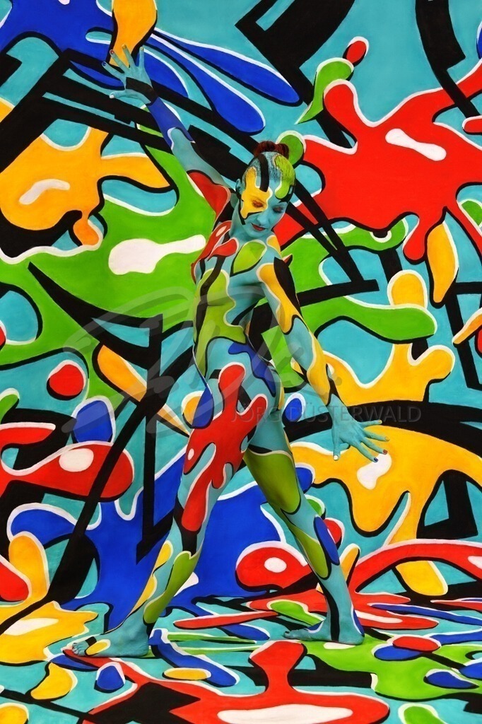 Bodypainting-TROPFEN_5637 | #001 | Modell: Pola | Foto: Carsten Korwes - Realisiert mit Pictrs.com