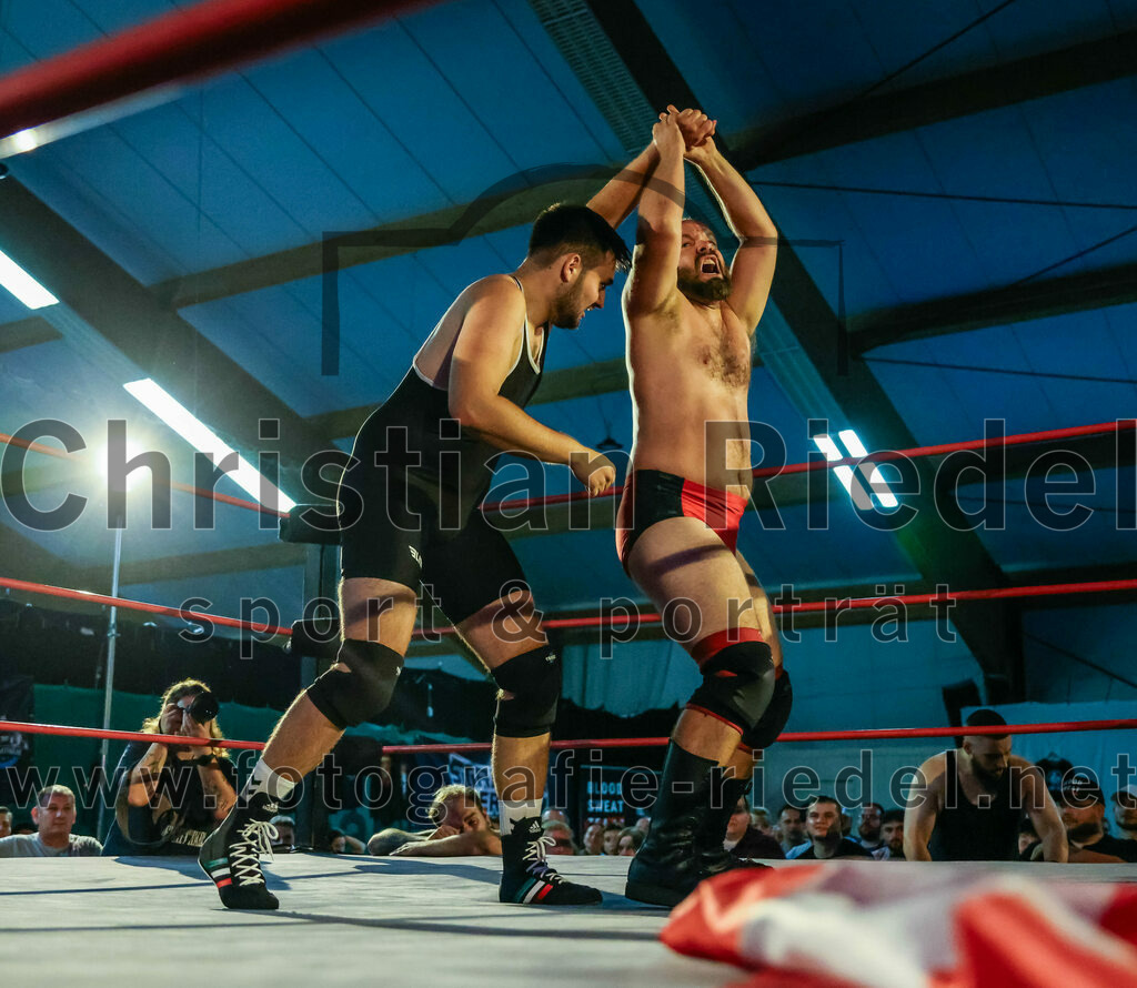 2023-08-12_088_EWS_Wrestling_ERDING | Erding, Deutschland, 12.08.2023:
Wrestling, Saison 2023, EWS Wrestling ERDING

Foto: Christian Riedel / fotografie-riedel.net