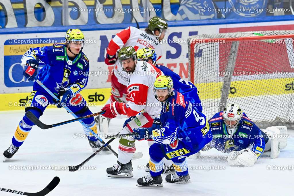 EC IDM Wärmepumpen VSV vs. HC Bozen 30.12 2022 | #9 Rauchenwald Alexander, #91 Halmo Mike, #91 Wetzl Niklas, #1 Lamoureux Jean Philippe
