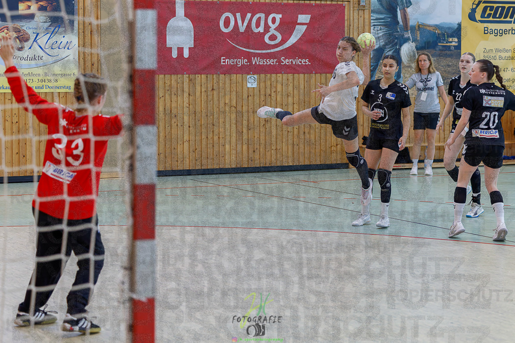 Quali-Turnier JBL wJA; SG Kappelwindeck/Steinbach - DJK SF Budenheim | Quali-Turnier JBL wJA; SG Kappelwindeck/Steinbach - DJK SF Budenheim am 31.05.2025 in Oberkleen (Weidig-Halle)Photo © 2025 - Jörg Heinrich - Realisiert mit Pictrs.com