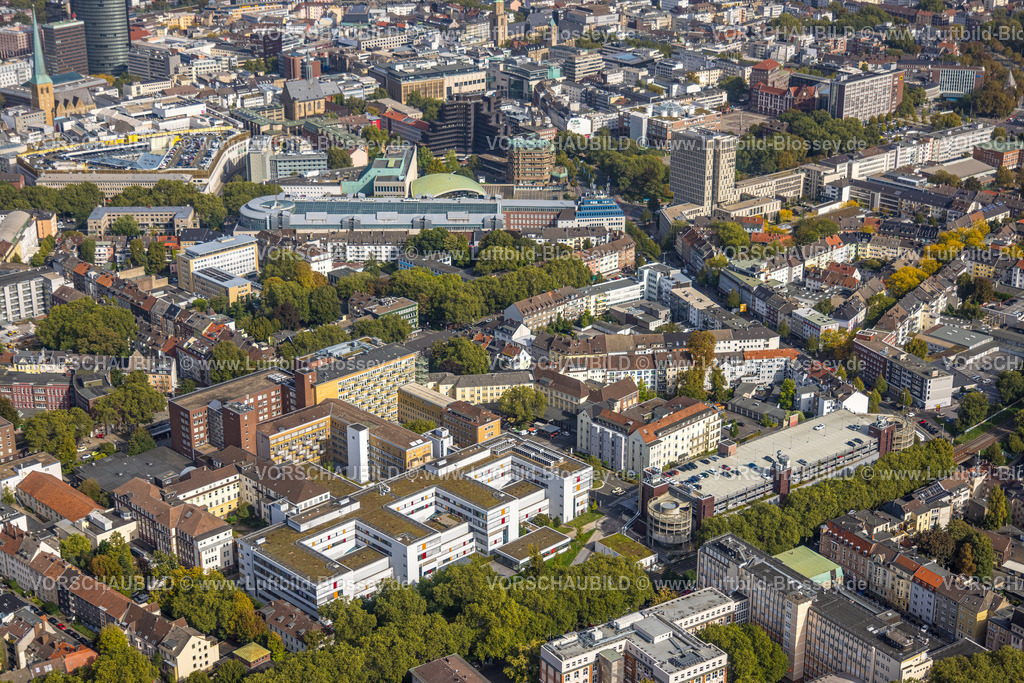 Dortmund231000663 | Luftbild, Klinikum Dortmund, City, Dortmund, Ruhrgebiet, Nordrhein-Westfalen, Deutschland