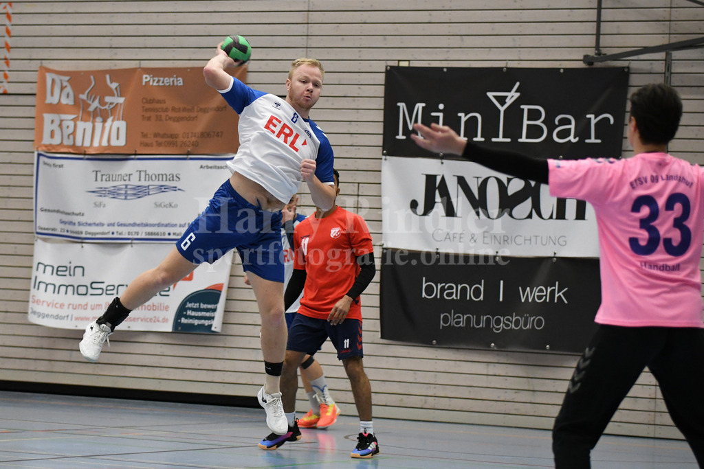 HC Deggendorf : ETSV 09 Landshut II | Jan Stengl  (HC Deggendorf  #6) - Realisiert mit Pictrs.com