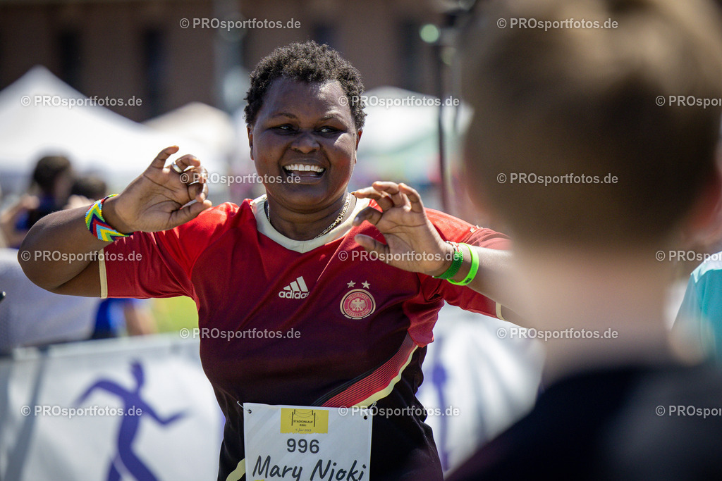 Stadionlauf Koeln in Koeln, 04.06.2023 | Impressionen vom Stadionlauf Koeln am 04.06.2023 in Koeln (Nordrhein-Westfalen).