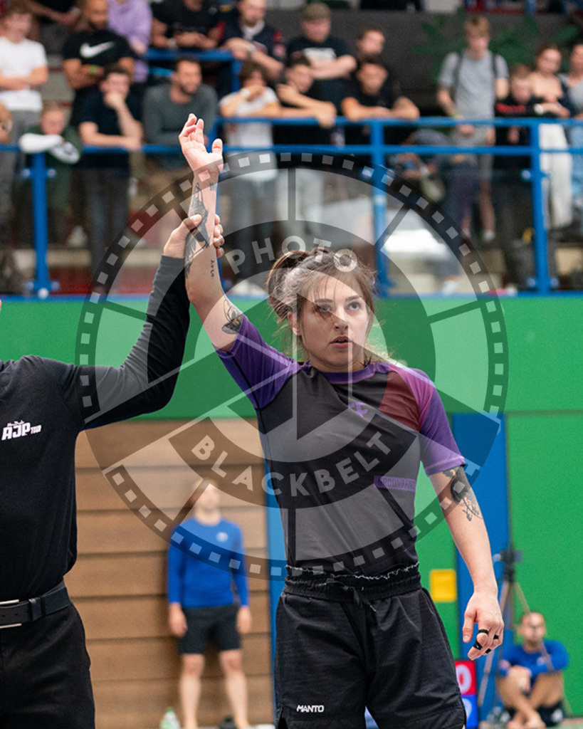 20230826PBB54093 | Fighters compete during the AJP INTLPRO BJJ and grappling competition in Hamburg, Germany, on August 26 2023.