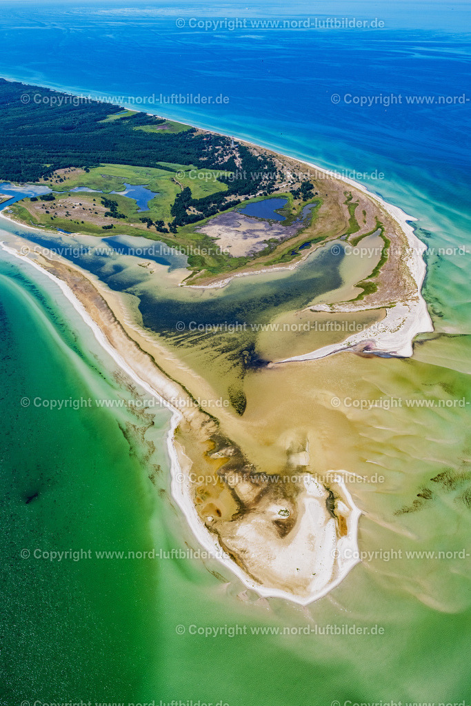 Darss_Naturschutzgebiet_ELS_8637100822 | BORN AM DARß 10.08.2022 Sandbank- Landfläche durch Strömungen unter der Meeres- Wasseroberfläche der Ostsee am Naturschutzgebiet Darsser Ort in Born am Darß an der Ostseeküste im Bundesland Mecklenburg-Vorpommern, Deutschland. Weiterführende Informationen bei: NABU - Naturschutzbund Deutschland e.V.. // Sandbank- land area by flow under the sea water surface the Baltic Sea at the Darsser Ort nature reserve in Born am Darss at the baltic sea coast in the state Mecklenburg - Western Pomerania, Germany. Further information at: NABU - Naturschutzbund Deutschland e.V.. Foto: Martin Elsen