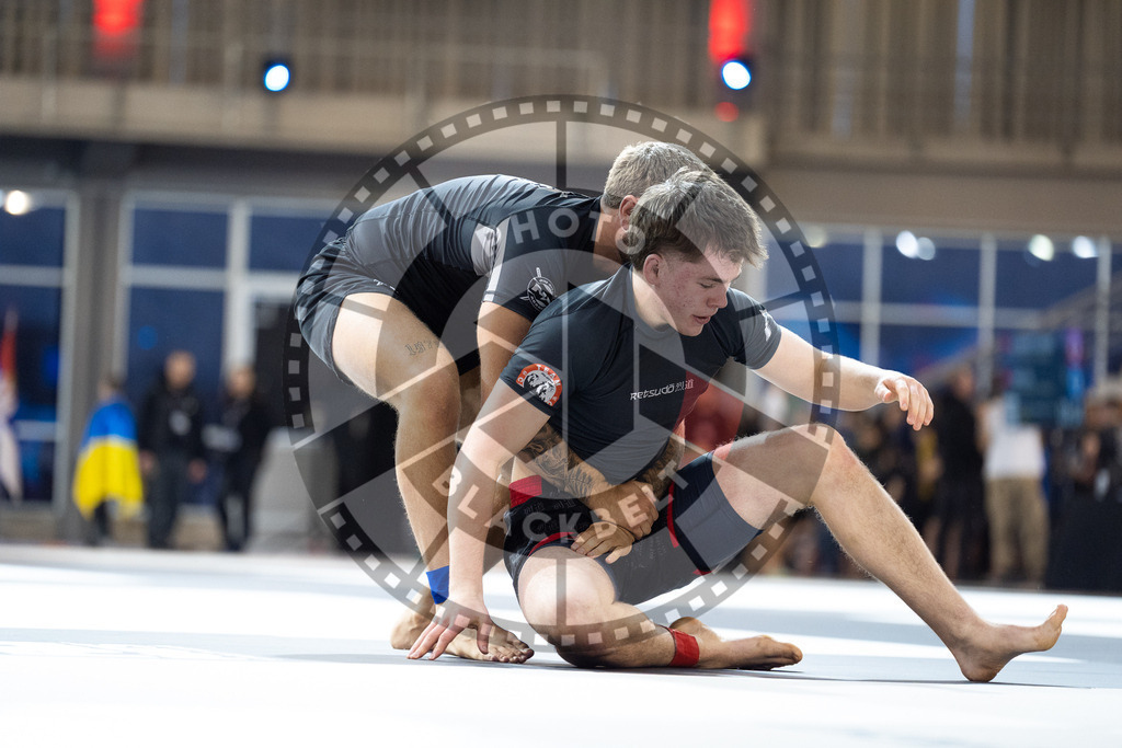 20260214PBB1334 | Fighters compete during the ADCC European Trials  competition day 1 in Belgrade, Serbia, on February 14, 2026.