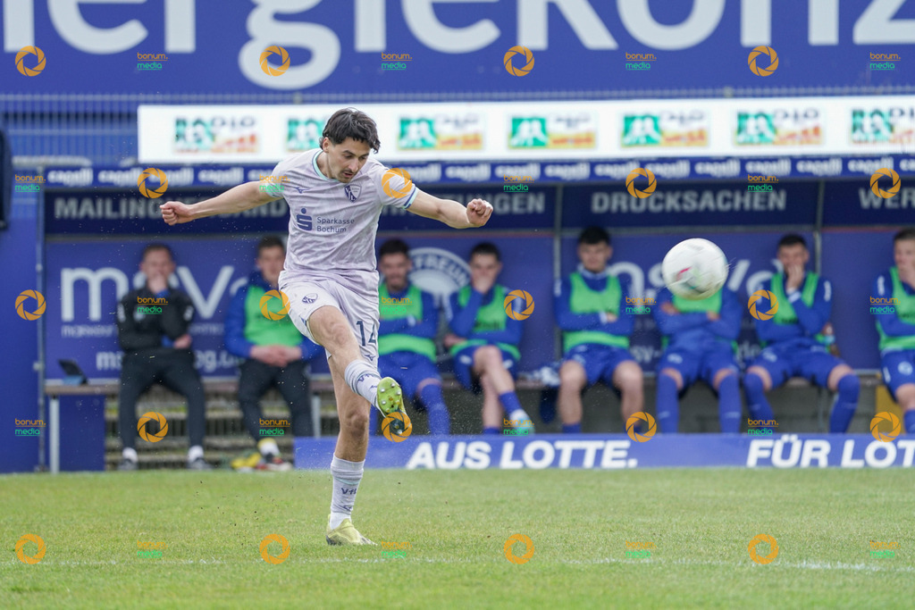 VfL Sportsfreunde Lotte vs. VfL Bochum II U23 - Regionalliga West - 28. Spieltag 2026 | Henri Carlo Sanchez Fernandez, 14 - Realisiert mit Pictrs.com