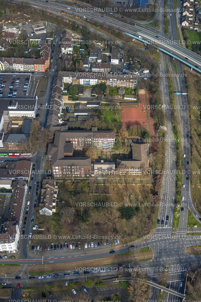 Duisburg240304541 | Luftbild, Sophie-Scholl-Berufskolleg Städtische Schule, Wohngebiet, Marxloh, Duisburg, Ruhrgebiet, Nordrhein-Westfalen, Deutschland, Duisburg-N