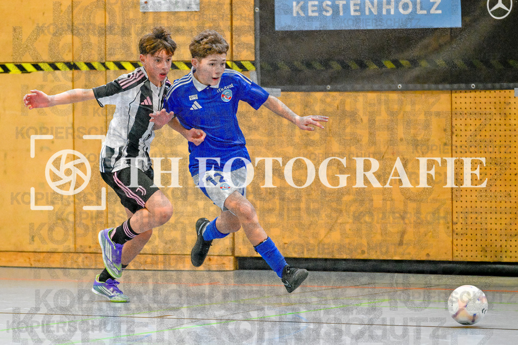 GER, Juventus - RC Strasbourg, Fussball, U14 Hallenturnier, PS-Immo-Cup 2026, 18.01.2026 | Juve, RC Strasbourg