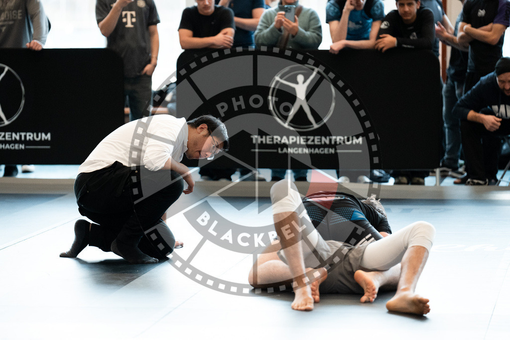 20251129PBB7795 | Fighters compete during the luta livre competition ILLCS XI winter edition on November 29, 2025 in Hannover, Germany.