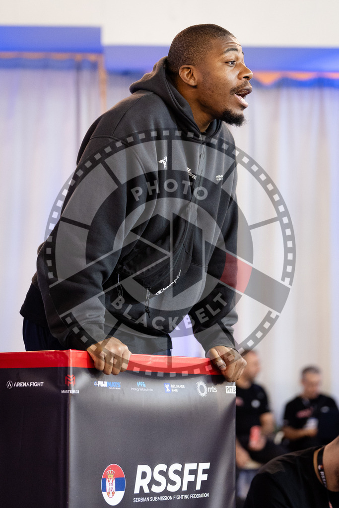 20260214PBB2121 | Fighters compete during the ADCC European Trials  competition day 1 in Belgrade, Serbia, on February 14, 2026.