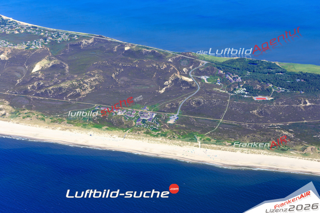Die Luftbildaufnahme Nord - Sylt wurde 2018 mittels Flugzeug (keine Drohne) erstellt. Perfekte Schärfe und Druck- Auflösung- Garantiert!