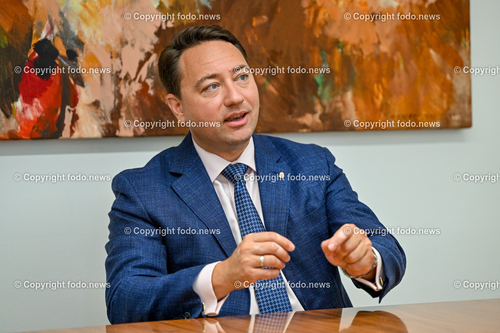 LH-Stv. Manfred Haimbuchner (FP)_ 16.08.2023-25 | 16.08.2023, Landhaus Linz, AUT, LH-Stv. Manfred Haimbuchner (FP), im Bild LH-Stv. Manfred Haimbuchner (FP)