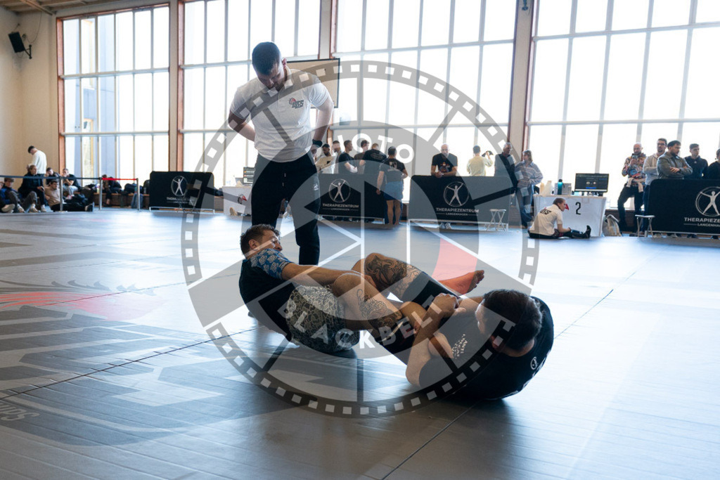 20250329PBB4328 | Fighters compete during the International Luta Livre (ILLCS) Germany IX Spring 2025 Competition spring on March 29, 2025 in Hannover, Germany.© Chiara Dazi