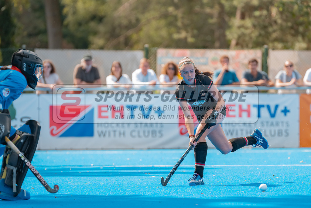 HK_20230715_102660 | Euro Hockey WU18 SF2 Spain vs Germany Championship Girls &amp; Boys am 15.7.2023 CHTC , Krefeld ,