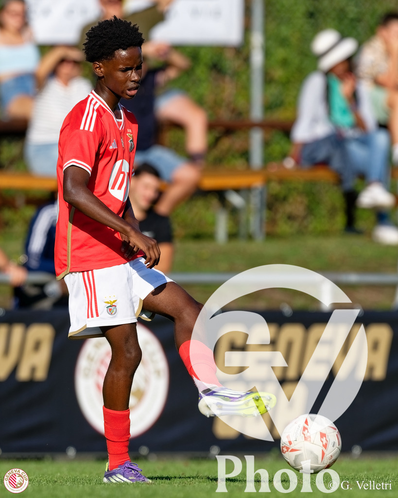 GenevaCup Group Phase - FC Basel v SL Benfica | during the GenevaCup Group Phase match between FC Basel and SL Benfica at Stade des Arberes in Meyrin, Switzerland