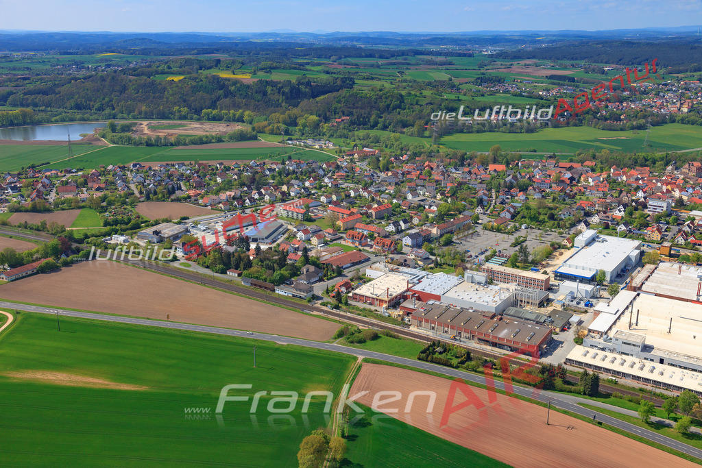 Luftbild von  Redwitz-rodach - Luftaufnahme wurde 2017 von https://frankenair.de mittels Flugzeug (keine Drohne) erstellt - die Geschenkidee
