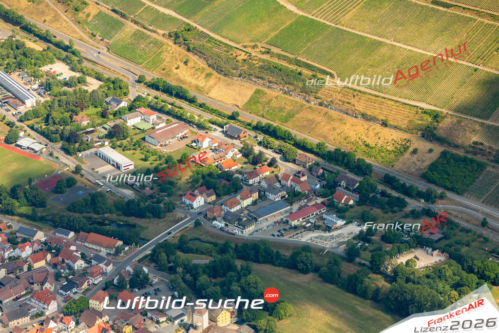 Das Luftbild zeigt : Markelsheim Bad Mergentheim - Die Luftaufnahme wurde 2023 vom UL-Flugzeug aus erstellt ( keine Drohne ) - Hochauflösende Luftaufnahme - Für grossformatige Ausdrucke geeignet. Die Geschenkidee !Mit Lizenz und Bildrechte bestellbar