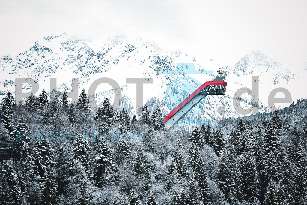 FIS world cup ski jumping men, individual HS235, Oberstdorf (GER) | 24.02.2024, Oberstdorf, Germany (GER):
feature: Heini-Klopfer-Skiflugschanze - FIS world cup ski jumping men, individual HS235, Oberstdorf (GER). www.nordicfocus.com. © Reichert/NordicFocus. Every downloaded picture is fee-liable