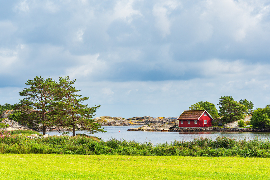 Landschaft im Naherholungsgebiet Hasseltangen in Norwegen | Landschaft im Naherholungsgebiet Hasseltangen in Norwegen.