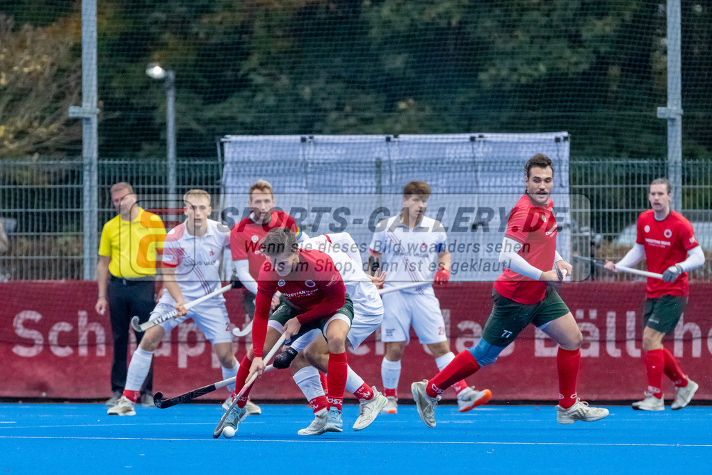 HK_20241102_108358 | 1. Bundesliga Herren Crefelder HTC - TSV Mannheim am 2.11.2024 CHTC Krefeld, Krefeld , Julius Hayner ( Crefelder HTC #6 )
