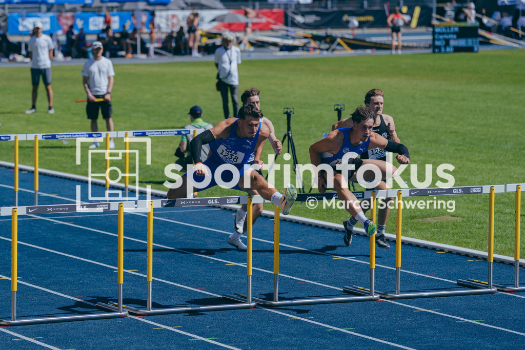 Deutsche Meisterschaften U20 / U16 2026 | Joel Maurice Müller, LAC Erdgas Chemnitz, 1238, 110 Meter Hürden, Deutsche Meisterschaften der U20 &amp; U16 2026, Lohrheidestadion Bochum-Wattenscheid, 12.07.2026. Foto: Marcel Schwering / sportimfokus - Realisiert mit Pictrs.com