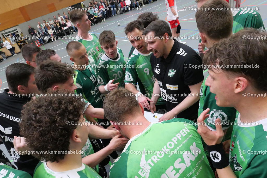 Handball : Verbandsliga Herren: TB Oberhausen - RW Oberhausen  am 12.04.2026 in Oberhausen. | Handball : Verbandsliga Herren: TB Oberhausen - RW Oberhausen  am 12.04.2026 in Oberhausen. - Realisiert mit Pictrs.com